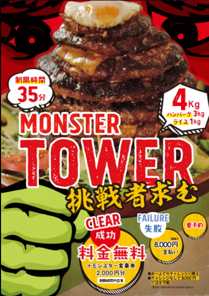 開店9月29日 モンスターグリル ミッテン府中店 府中市宮町にオープン スイーツ カフェ ベーカリー速報