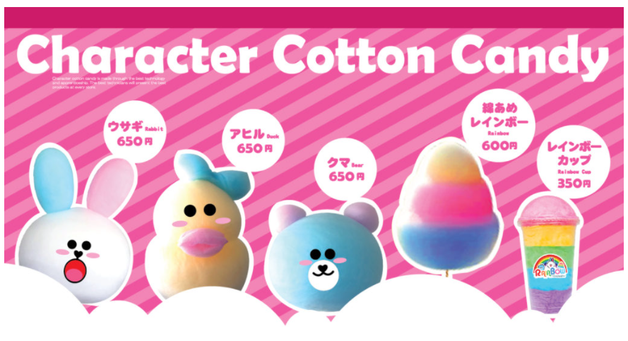 アリオ上田 韓国チキン わたあめ開店11月12日 ネネチキン レインボーキャラクター 上田市天神にオープン スイーツ カフェ ベーカリー速報 アリオ上田 韓国チキン わたあめ開店11月12日 ネネチキン レインボーキャラクター 上田市天神にオープン スイーツ カフェ ベーカリー速報